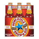 Newcastle  brown ale imported from england, 6 12-ounce glass bottles Full-Size Picture